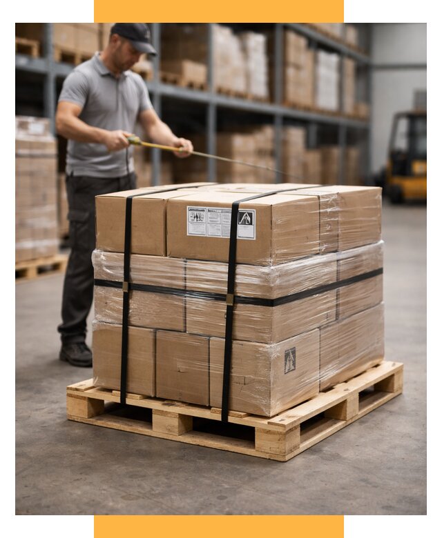 Упаковка и паллетирование грузов от 3577 р. | СетСервис-Ксн