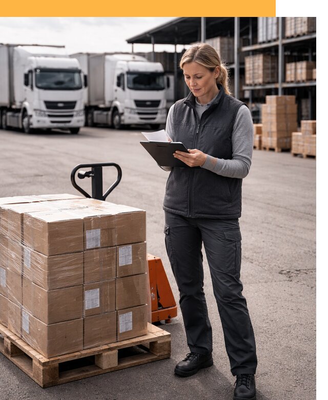 Доставка грузов из Европы к дверям клиента от 12265 руб