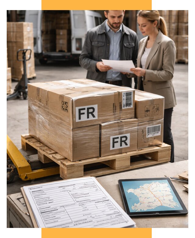 Доставка грузов в Францию от 25553 р., логистика СетСервис-Ксн