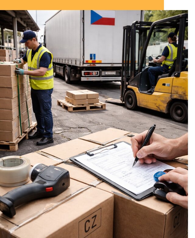 Доставка грузов в Чехию от 35774 руб, международные перевозки