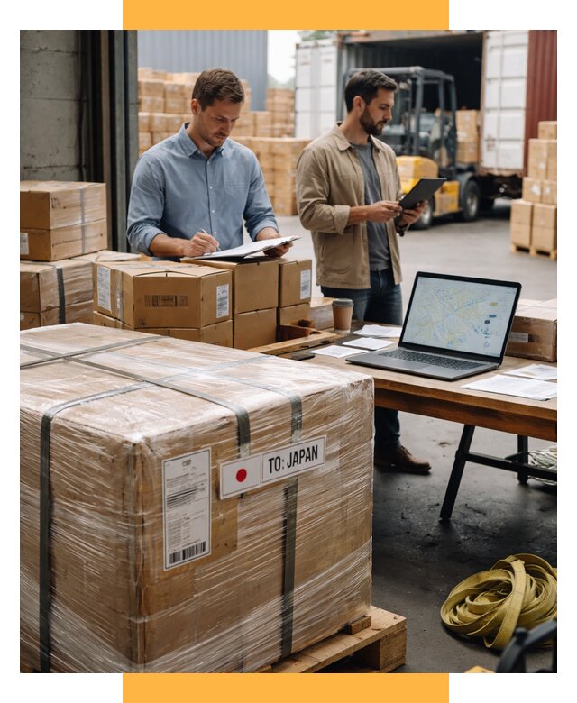 Доставка грузов в Японию от 25553 р., логистика СетСервис-Ксн