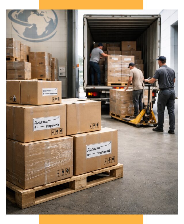 Доставка грузов в Израиль и экспорт от 45995 р. СетСервис-Ксн