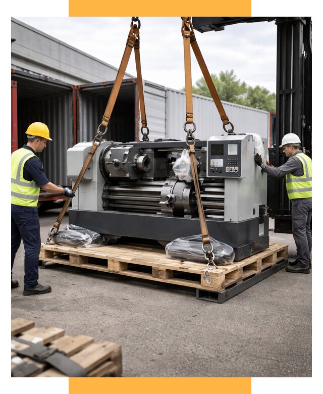 Перевозка станков и таможня от 61326 р. | СетСервис-Ксн логистика