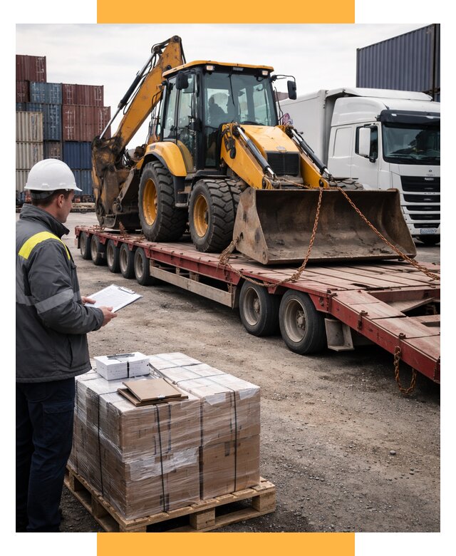 Международная перевозка спецтехники от 45995 р., СетСервис-Ксн