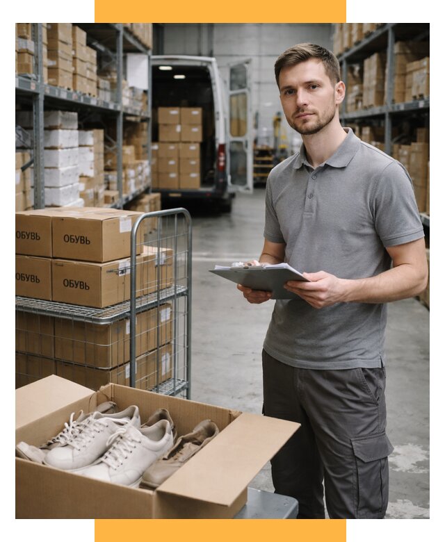 Доставка обуви из Китая и Турции от 4599 р. СетСервис-Ксн