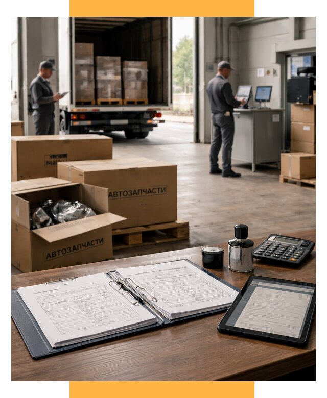Таможенное оформление автозапчастей под ключ от 8688 р., СетСервис-Ксн