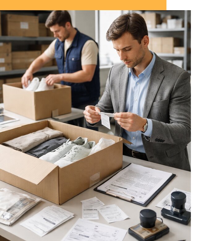 Таможенное оформление одежды и обуви по выгодной цене от 6644 руб