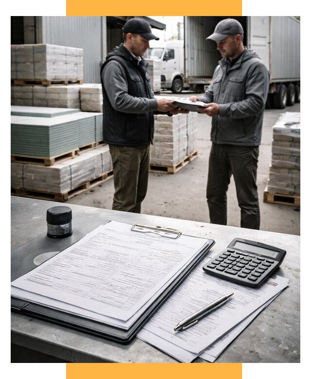 Таможенное оформление стройматериалов от 8688 р. | СетСервис-Ксн
