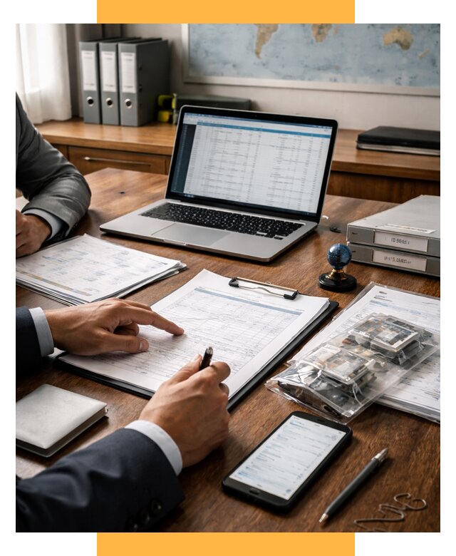 Проверка поставщика за рубежом от 8688 р. | СетСервис-Ксн аудит